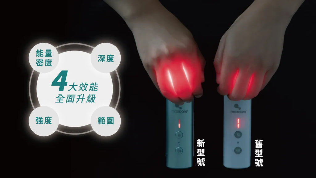Maxcare 美天復康寶【升級版】- 三合一紅光光療按摩儀｜中大醫學院聯合研發