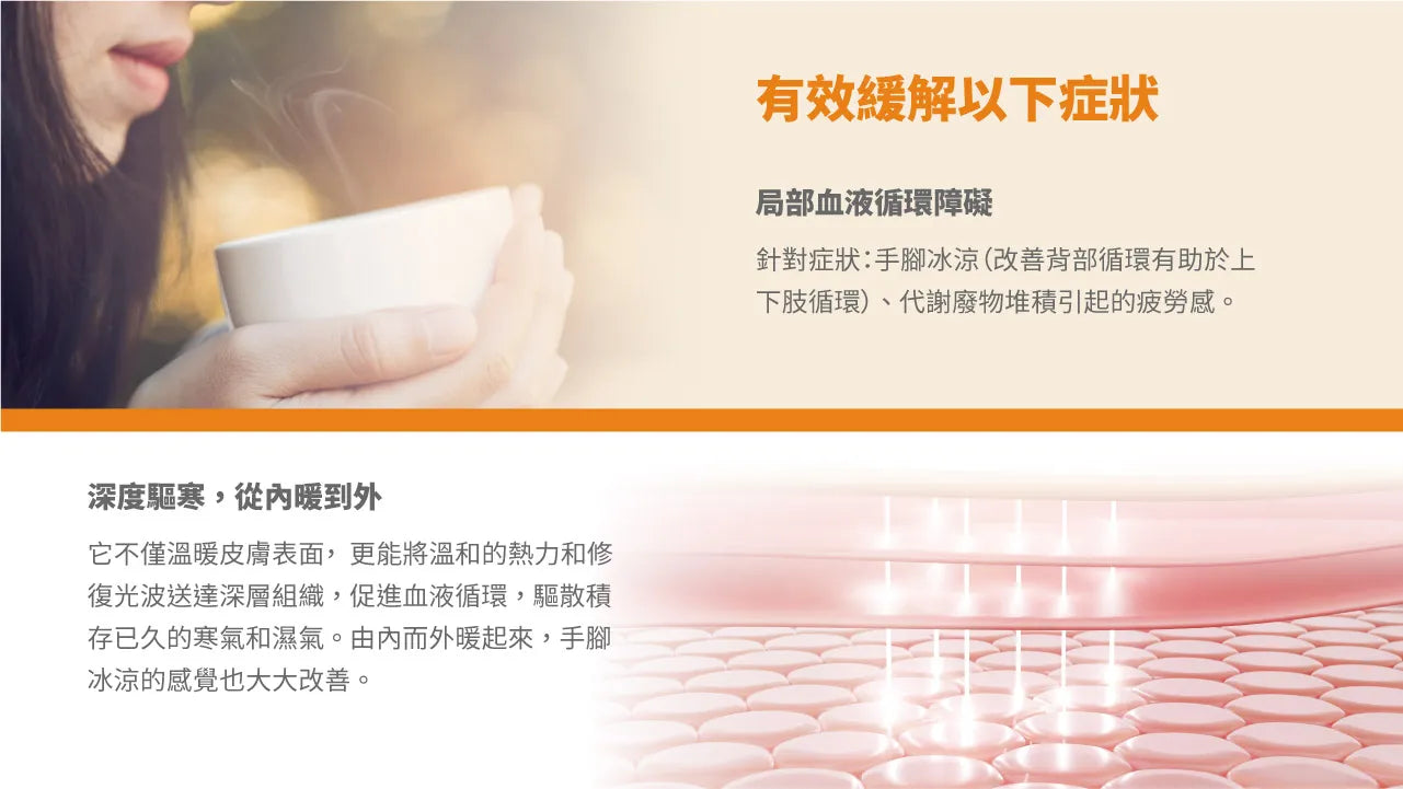 Maxcare 紅光光療披肩 - 雙波長紅光光療 + 熱敷｜肩頸復康專用